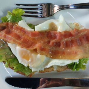 Bacon & Egg Toast Sandwich