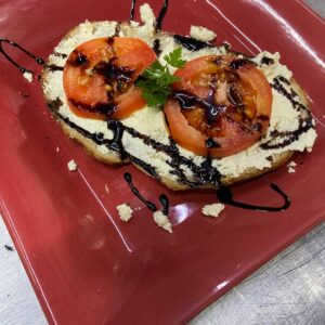 Ricotta + Tomato Sandwich