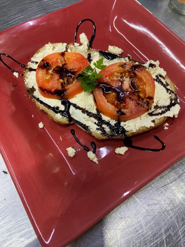 Ricotta + Tomato Sandwich