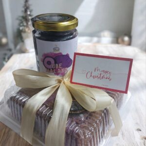 Box of Ube Cheese Pan de Sal + Ube Halaya Gift Bundle